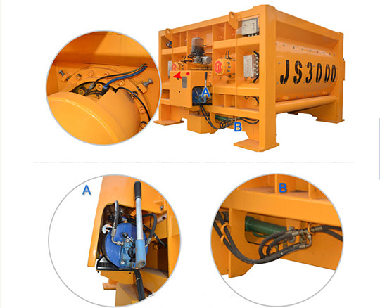 JS3000攪拌機卸料系統